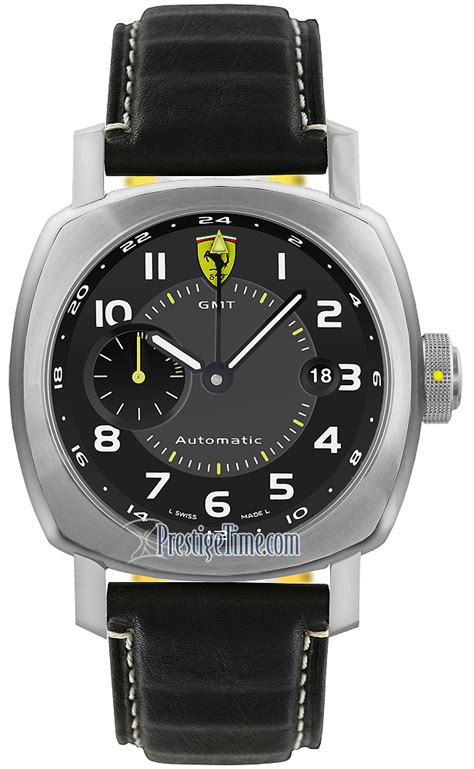 fer00009 Panerai Ferrari Scuderia GMT Mens Watch